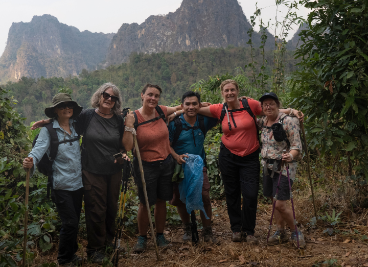We soft-launched a hiking trail in Northern Laos | Camino Women